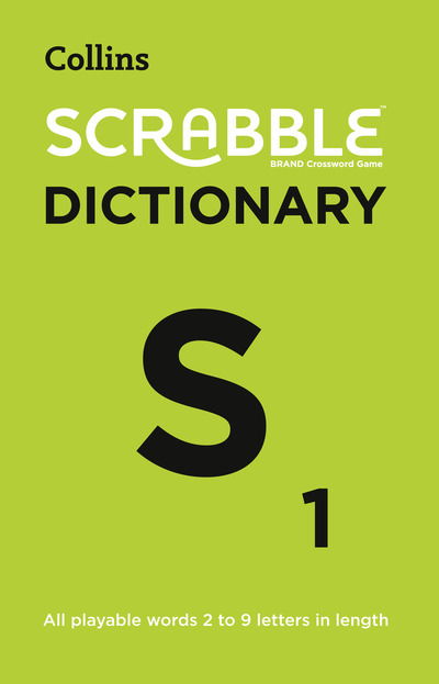 Cover for Collins Dictionaries · SCRABBLE (R) Dictionary: The Official Scrabble (R) Solver - All Playable Words 2 - 9 Letters in Length (Gebundenes Buch) (2019)