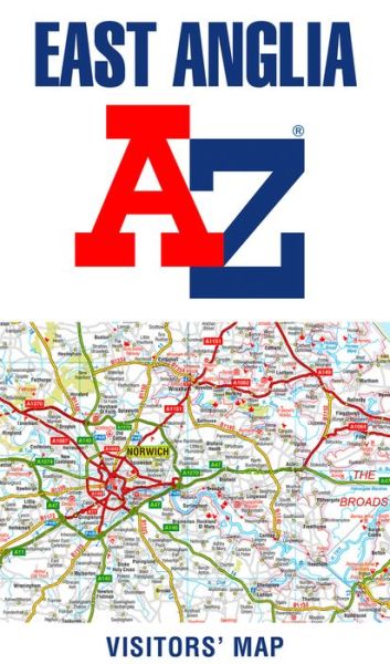 Cover for A-Z Maps · East Anglia A-Z Visitors’ Map (Map) (2020)