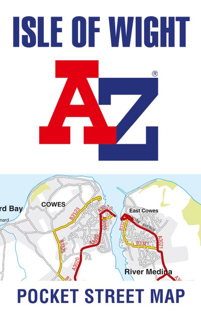 Cover for A-Z Maps · Isle of Wight Pocket Map (Map) (2021)