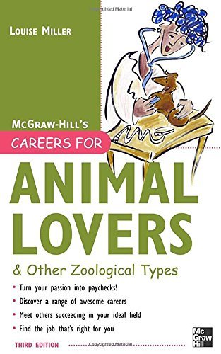 Cover for Louise Miller · Careers for Animal Lovers - Careers For Series (Pocketbok) (2007)