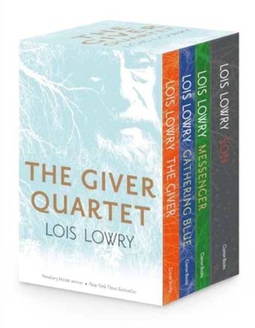 Cover for Lois Lowry · The Giver Quartet Box Set: The Giver, Gathering Blue, Messenger, Son - Giver Quartet (Paperback Bog) (2024)