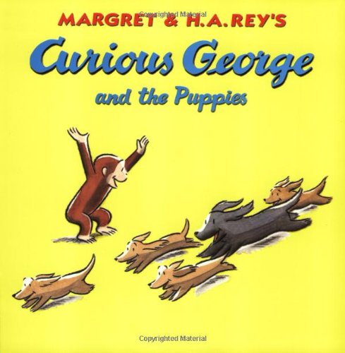 Cover for Rey · Curious George and the Puppies (Paperback Book) (1998)