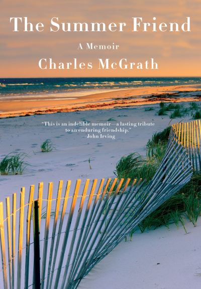 Cover for Charles McGrath · The summer friend (Hardcover Book) (2022)