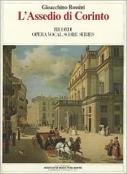 Cover for Gioacchino Rossini · L'assedio di Corinto (The Siege of Corinth) (Paperback Bog) (1986)