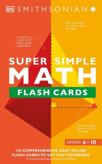 Cover for Dk · Super Simple Math Flash Cards (SPILLEKORT) (2022)