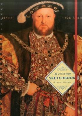 Cover for Press Peony · Sketchbook - Portrait of Henry Viii (Hardcover Book) (2016)