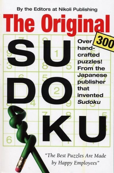 Cover for Editors of Nikoli Publishing · The Original Sudoku (Taschenbuch) (2005)