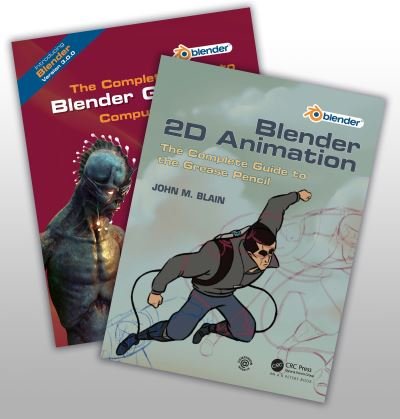 Cover for Blain, John M. (Toormina, New South Wales, Australia) · 'The Complete Guide to Blender Graphics' and 'Blender 2D Animation': Two Volume Set (Bok) (2022)