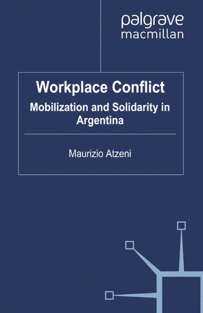 Cover for Atzeni · Workplace Conflict (Buch) (2015)