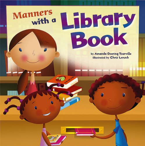 Cover for Amanda Doering Tourville · Manners with a Library Book (Way to Be!: Manners) (Paperback Book) (2009)