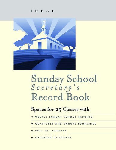 Cover for Abingdon Press · Ideal Sunday School Secretary's Record Book (MISC) (2013)