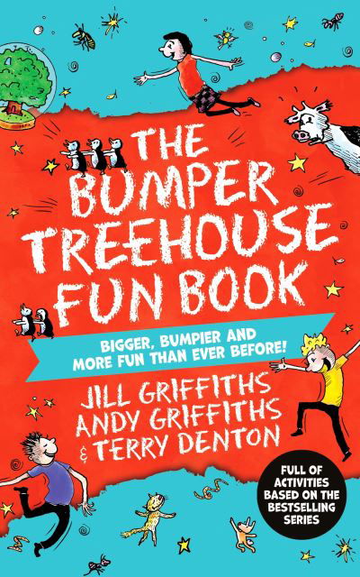 Cover for Andy Griffiths · The Bumper Treehouse Fun Book: bigger, bumpier and more fun than ever before! (Pocketbok) (2022)