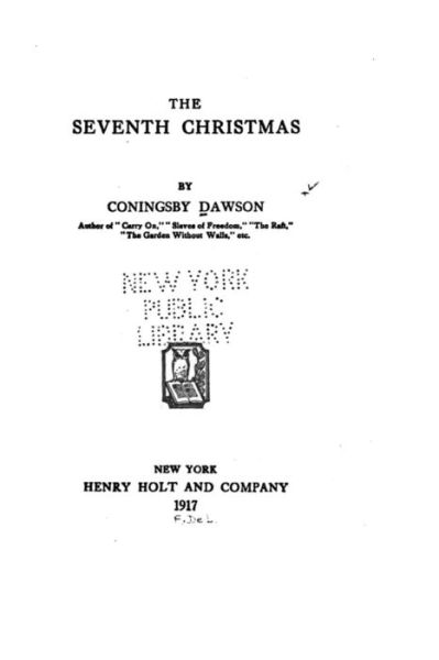 Cover for Coningsby Dawson · The Seventh Christmas (Paperback Book) (2016)