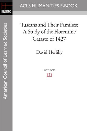 Cover for David Herlihy · Tuscans and Their Families: a Study of the Florentine Catasto of 1427 (Paperback Book) (2008)