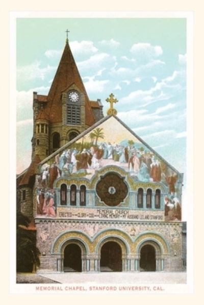 Cover for Found Image Press · Vintage Journal Memorial Chapel, Stanford University (Book) (2022)