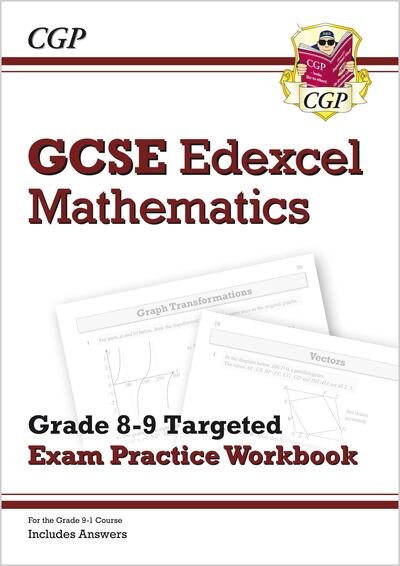 Cover for CGP Books · GCSE Maths Edexcel Grade 8-9 Targeted Exam Practice Workbook (includes Answers) - CGP Edexcel GCSE Maths (Paperback Book) (2022)