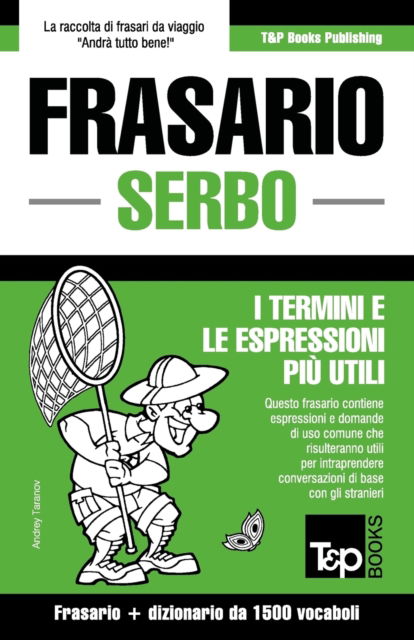 Cover for Andrey Taranov · Frasario Italiano-Serbo e dizionario ridotto da 1500 vocaboli (Pocketbok) (2016)