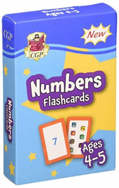 Cover for CGP Books · Numbers Flashcards for Ages 4-5 (Reception) (Hardcover Book) (2020)