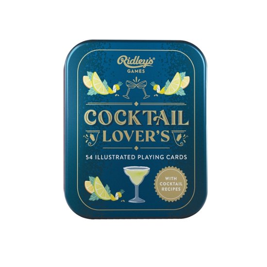 Cover for Ridley's Games · Cocktail Lover's Playing Cards (Flashcards) (2024)