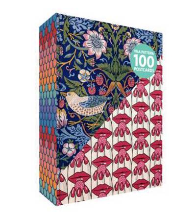 Cover for V&amp;A Publishing · V&amp;A Pattern: 100 Postcards (postkort) (2014)