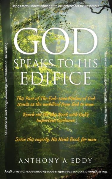 Cover for Anthony A Eddy · GOD Speaks to His Edifice (Hardcover Book) (2020)