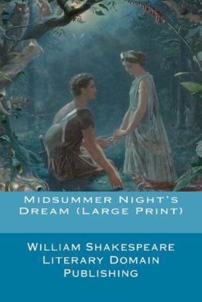 Cover for William Shakespeare · Midsummer Night's Dream (Large Print) (Paperback Book) (2018)