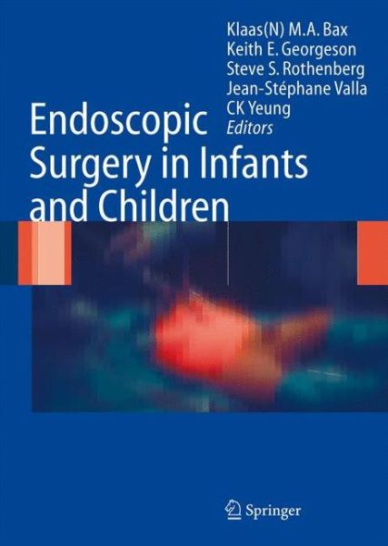 Cover for Endoscopic Surgery in Infants and Children (Hardcover Book) [2008 edition] (2007)
