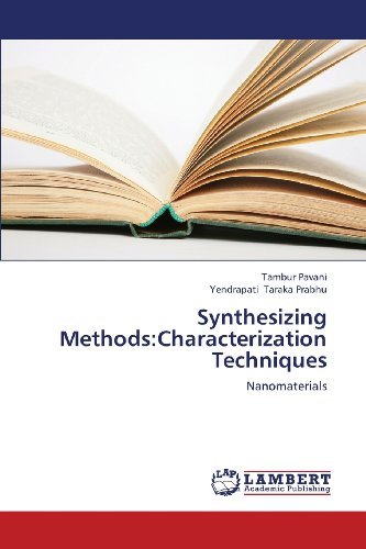 Cover for Yendrapati Taraka Prabhu · Synthesizing Methods:characterization Techniques: Nanomaterials (Paperback Bog) (2013)