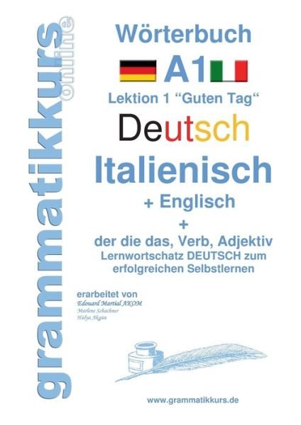 Cover for Schachner · Wörterbuch Deutsch - Italieni (Book) (2015)