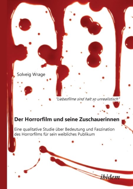 Cover for Wrage · &quot;Liebesfilme sind halt so unreali (Bog) (2012)
