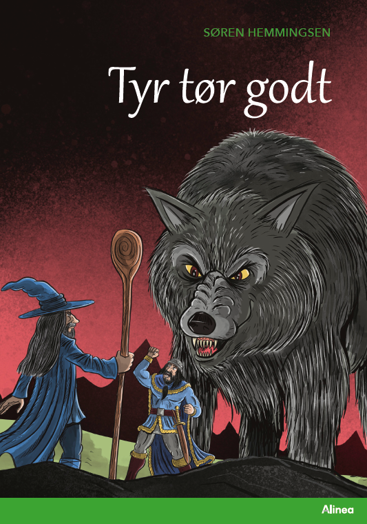 Cover for Søren Elmerdahl Hemmingsen · Gude-serien: Tyr tør godt, Grøn Læseklub (Bound Book) [1. wydanie] (2023)