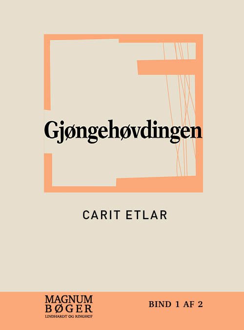 Cover for Carit Etlar · Danske klassikere: Gjøngehøvdingen (Sewn Spine Book) [2º edição] (2019)