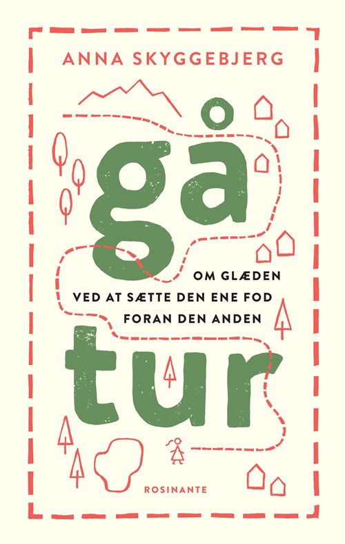 Cover for Anna Skyggebjerg · Gå tur (Sewn Spine Book) [1st edition] (2018)