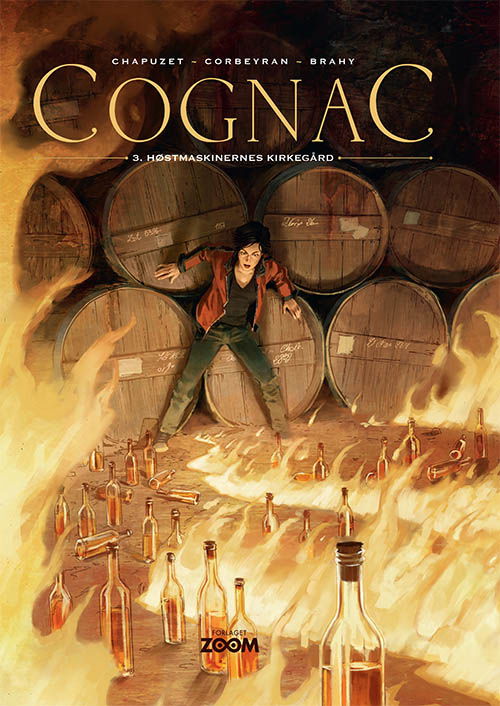 Cover for Chapuzet, Corbeyran, Brahy · Cognac: Cognac 3: Høstmaskinernes kirkegård (Bound Book) [1st edition] (2019)