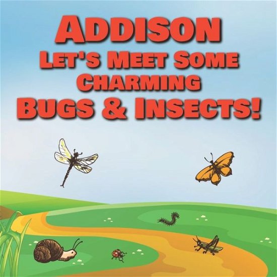 Cover for Chilkibo Publishing · Addison Let's Meet Some Charming Bugs &amp; Insects! (Pocketbok) (2020)