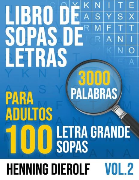 Cover for Henning Dierolf · Libro de SOPAS DE LETRAS para Adultos (Paperback Book) (2020)