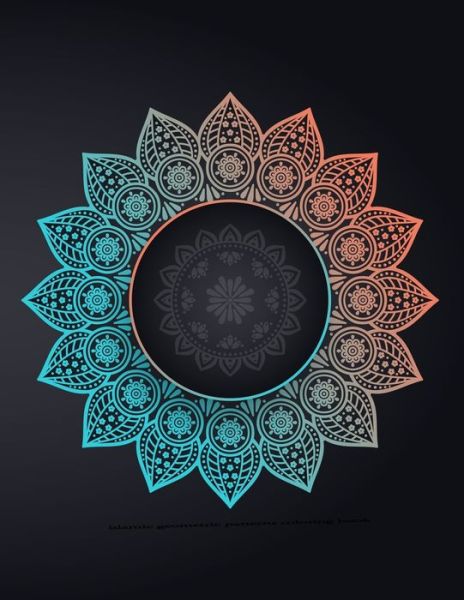 Cover for Salim Taha · Islamic Geometry Coloring Book (Paperback Book) (2020)