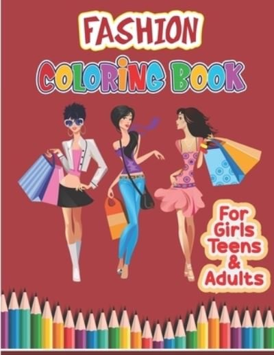Cover for Preschooler Book Publisher · Fashion Coloring Book (Paperback Book) (2020)