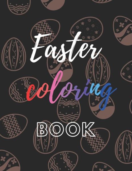 Cover for Easter Bunny · Easter coloring book (Paperback Book) (2021)