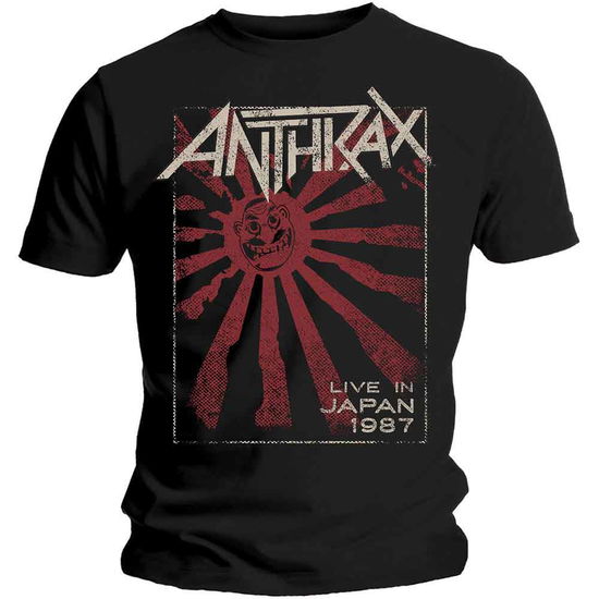 Cover for Anthrax · Anthrax Unisex T-Shirt: Live in Japan (T-shirt)