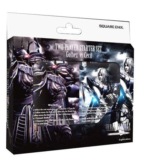 Final Fantasy Tcg Golbez vs Cecil Starter Set 6pc - Square Enix - Merchandise -  - 0662248839158 - March 6, 2024