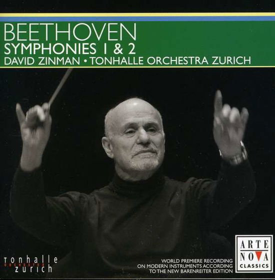 Cover for Ludwig Van Beethoven · Zinman Conducts Beethoven Symphonies 1 &amp; 2 (CD) (2005)