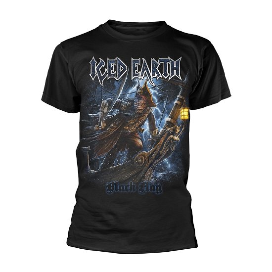 Cover for Iced Earth · Black Flag (T-shirt) [size XL] [Black edition] (2018)