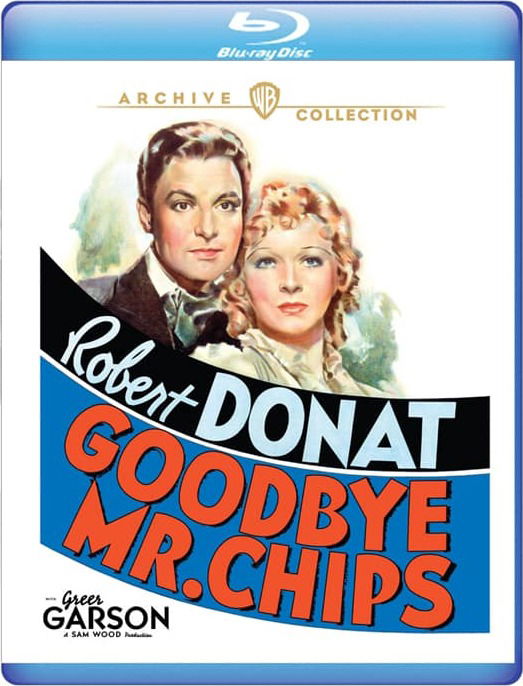 Cover for Goodbye Mr Chips (1939) (Blu-ray) (2023)