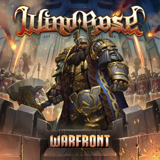 Cover for Wind Rose · Warfront (CD) (2025)