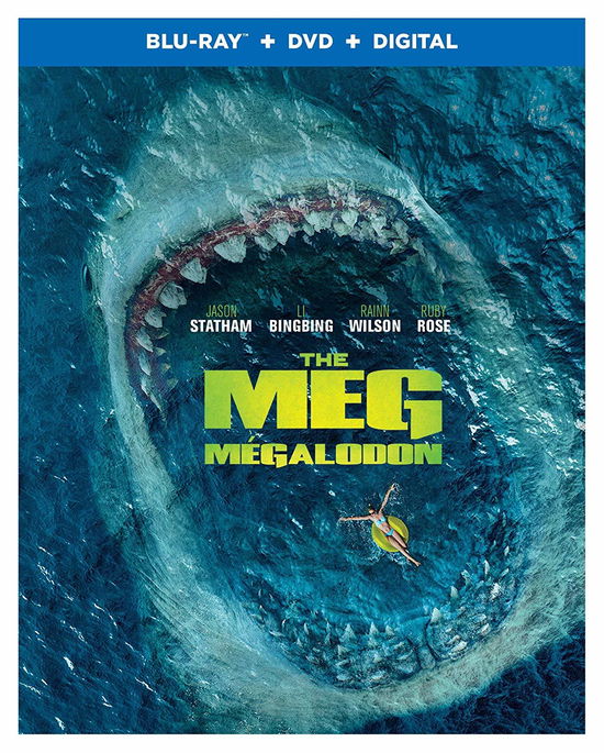 Cover for Blu-ray · The Meg (Blu-Ray) (2018)