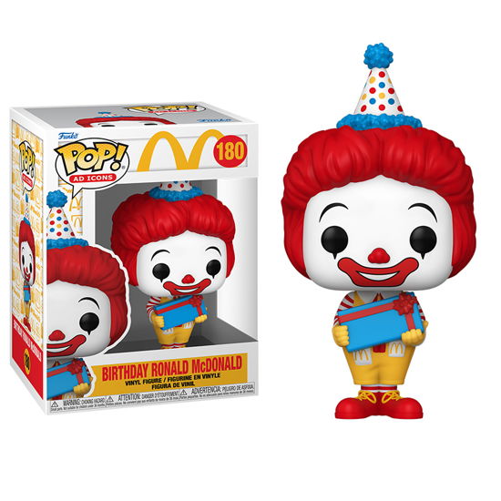 Mcdonalds- Birthday Ronald - Funko Pop! Ad Icons: - Merchandise - Funko - 0889698734158 - July 28, 2023