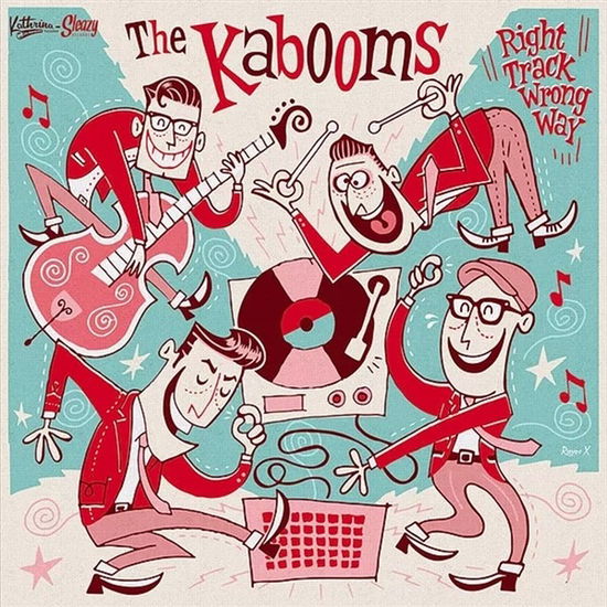 Cover for Kabooms · Right Track Wrong Way (LP) (2019)