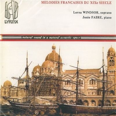 Cover for Cesar Franck  · Melodies Francaises Du Xixe Siecle (CD)