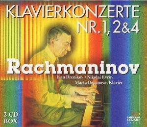 Cover for S. Rachmaninoff · Klavierkonzerte Nr.1,2,4 (CD) (2012)